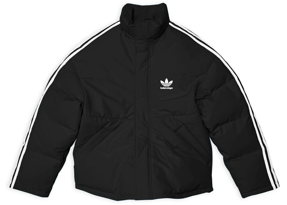 Balenciaga x adidas Unisex Puffer Jacket Black