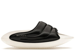 Balmain B-IT Mules Black White