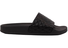 Balmain Calypso Embossed Slide Black