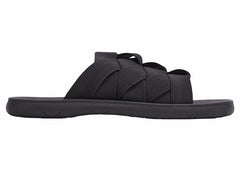 Bottega Veneta Intrecciato Elastic Slides Black