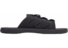 Bottega Veneta Intrecciato Elastic Slides Black