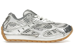Bottega Veneta Orbit Silver White