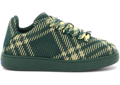 Burberry Check Knit Box Sneaker Green