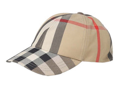 Burberry Vintage Check Baseball Cap Beige