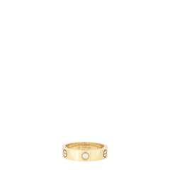 Cartier Love Ring Classic 18k Yellow Gold 3 Diamonds