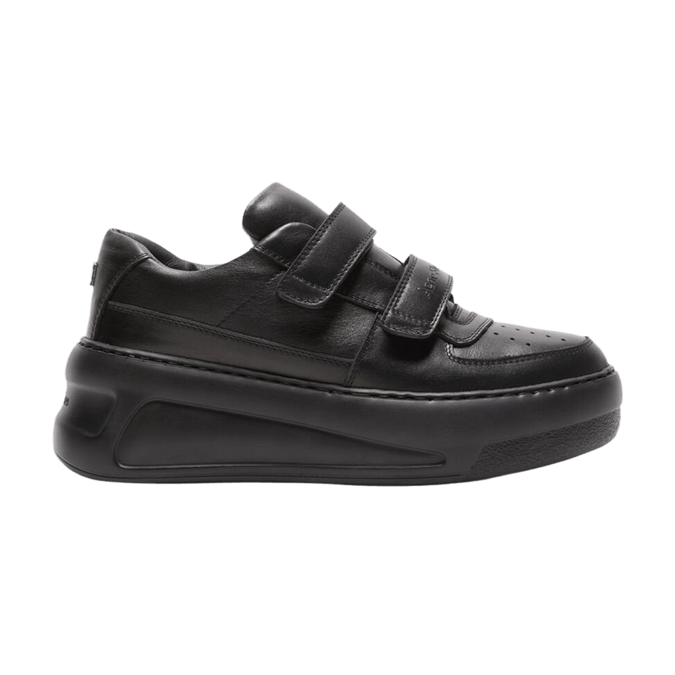 Acne Studios Velcro Strap Platform Sneaker 'Anthracite Grey