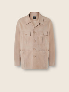 Zegna Suede Sahariana