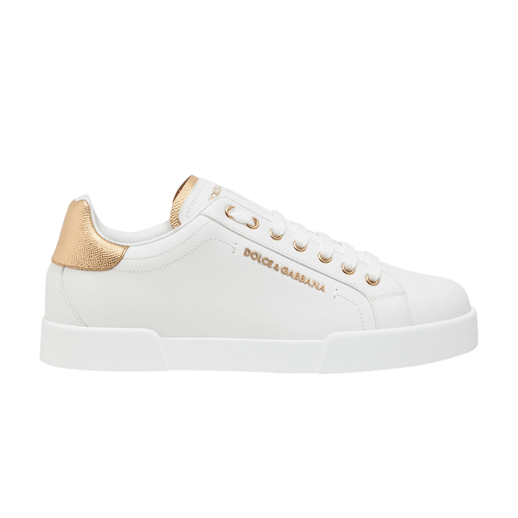 Dolce & Gabbana Portofino Low Lettering Logo - White Gold