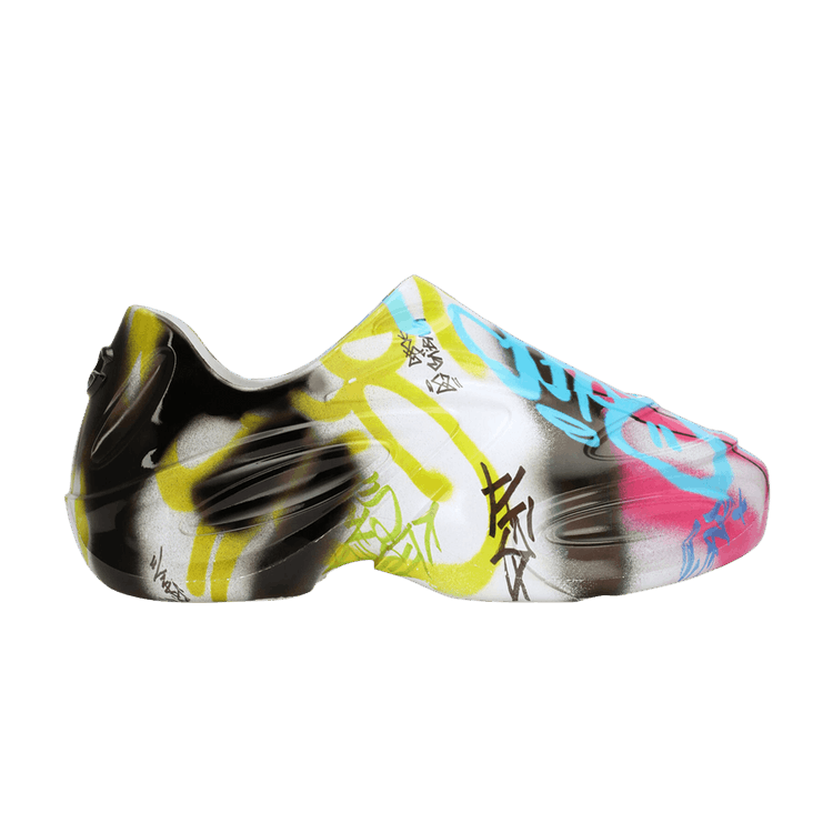 Dolce & Gabbana Shiny Lacquered Toy Sneaker Graffiti