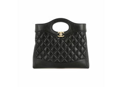 Chanel 24S Mini 31 Bag Black/Glod