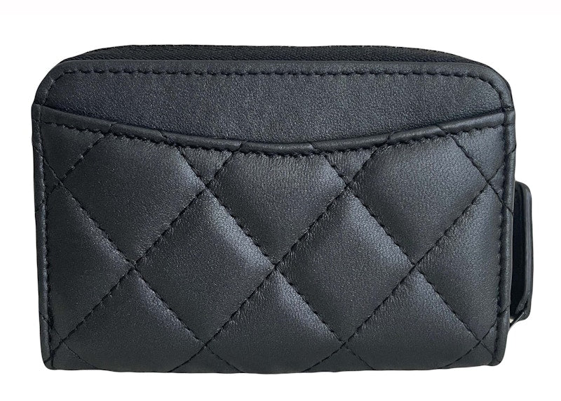 Chanel Classic Zipped Coin Purse Black (AP0216)