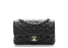 Chanel Mini Rectangular Flap Black Caviar