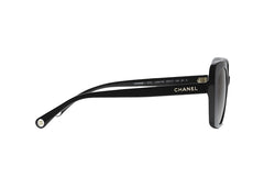 Chanel Rectangle Polarized Sunglasses Black (5504 C622/M3)