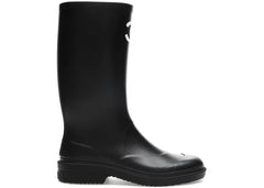 Chanel Rubber Rain Boots Black
