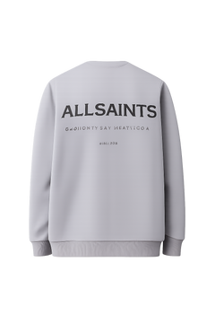 Underground Relaxed Fit Crew Neck Sweatshirt MACHINE GREY