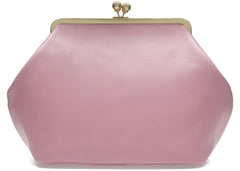 Coach Large Kisslock Frame Bag Brass/Rose