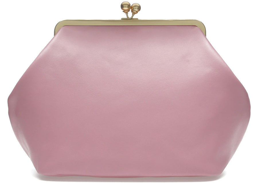 Coach Large Kisslock Frame Bag Brass/Rose