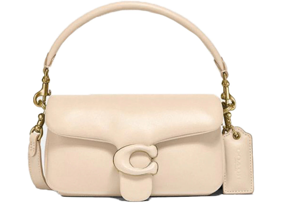 Coach Pillow Tabby Shoulder Bag 18 Ivory