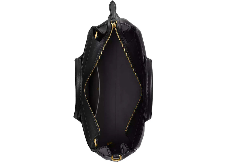 Coach Soft Empire Carryall Bag 40 Brass/Black