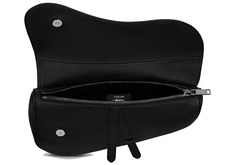 Dior And Shawn Saddle Bag Black