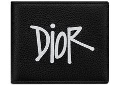 Dior And Shawn Wallet (8 Card Slot) Black