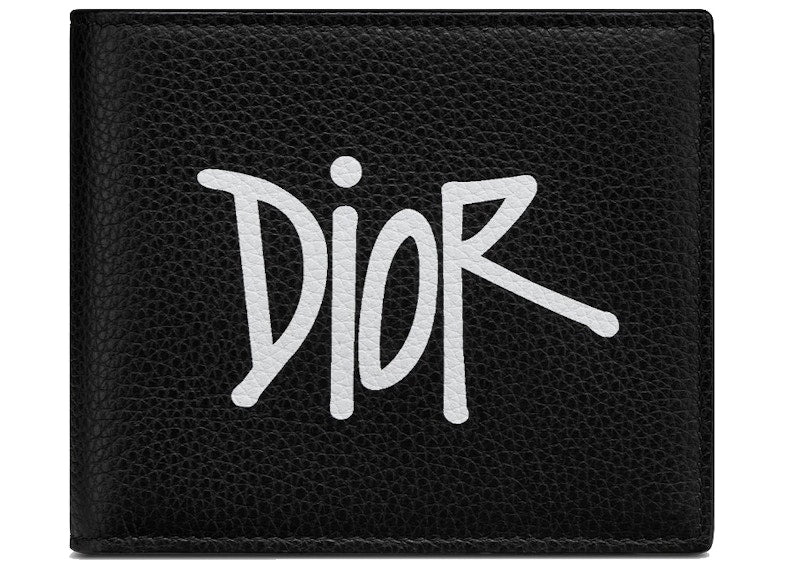 Dior And Shawn Wallet (8 Card Slot) Black