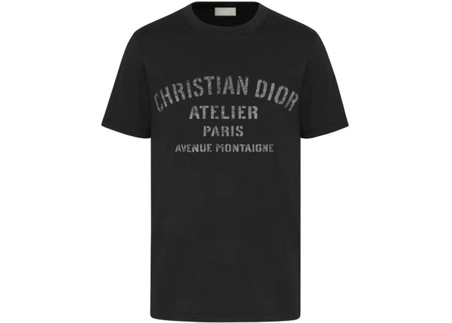 Dior Oversized Christian Dior Atelier T-Shirt Black