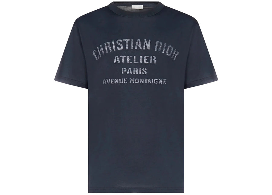 Dior Oversized Christian Dior Atelier T-Shirt Navy