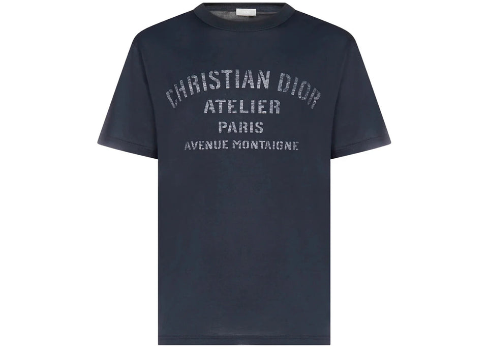 Dior Oversized Christian Dior Atelier T-Shirt Navy