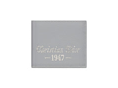 Dior by Birkenstock Christian Dior 1947 Signature (4 Card Slot/Coin Pocket) Wallet Dior Gray