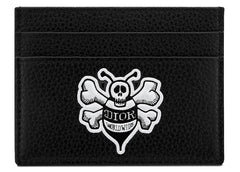 Dior And Shawn Card Holder Bee (4 Card Slot) Black