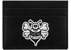 Dior And Shawn Card Holder Bee (4 Card Slot) Black