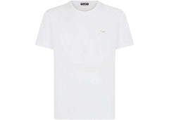 Dolce & Gabbana Cotton Branded Plate T-Shirt White