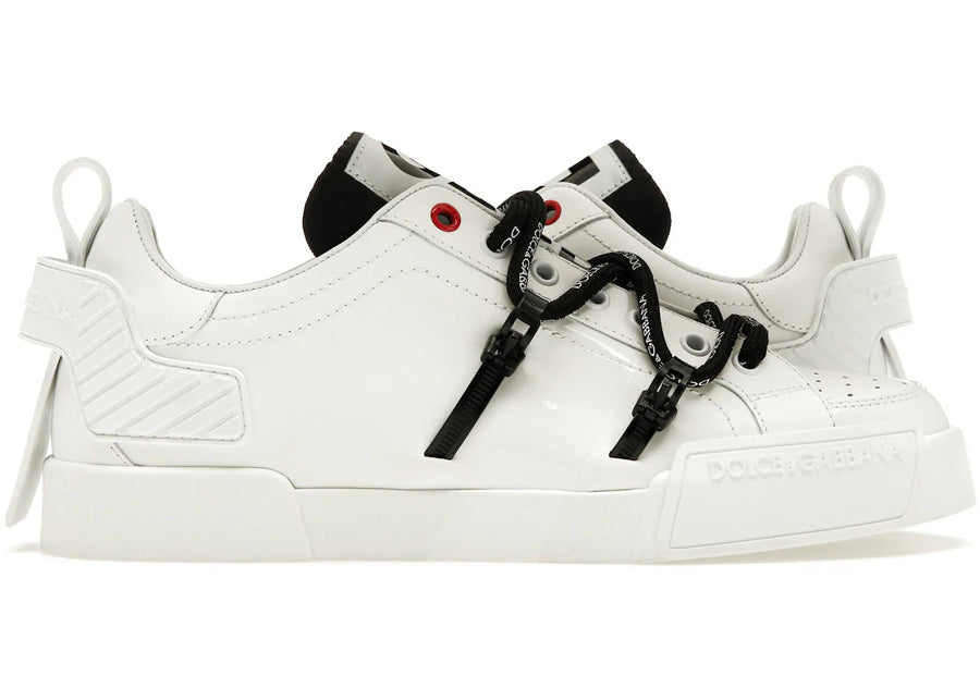 Dolce & Gabbana Portofino Strapped White Black