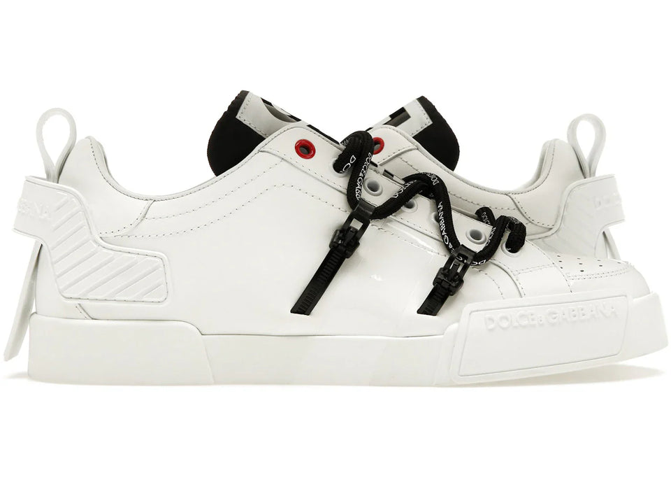 Dolce & Gabbana Portofino Strapped White Black