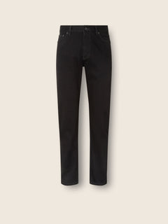 Zegna Black Rinse-Washed Stretch Cotton Roccia Jeans