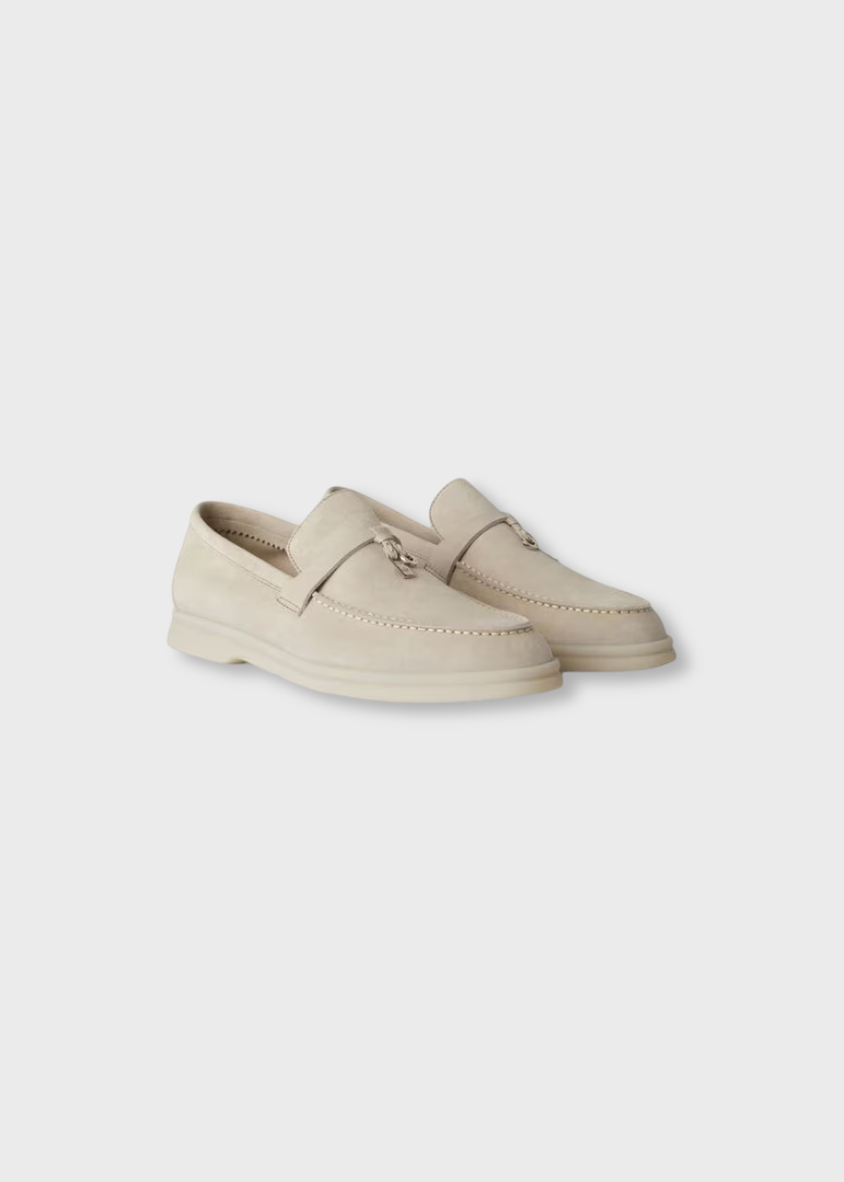 Loro Piana Summer Walk Summer Charms Walk Loafer Pearl