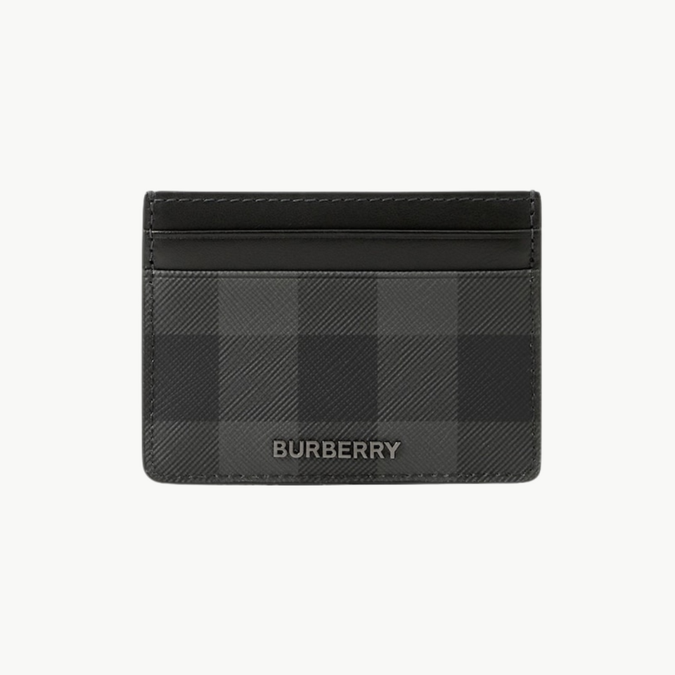 BURBERRY SANDON CHECK CARD CASE