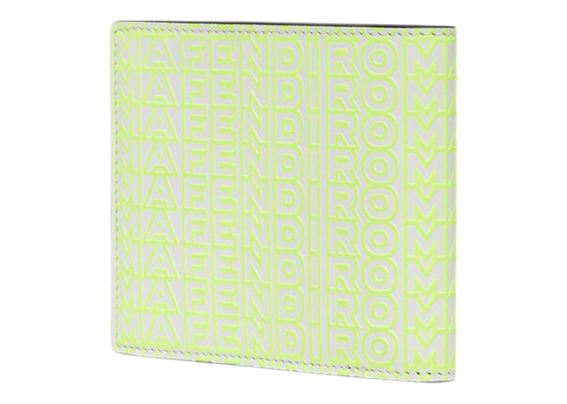 Fendi by Marc Jacobs Fendi Roma Bi-Fold Wallet Two-Tone Leather Compact Bi-Fold Wallet Multicolor