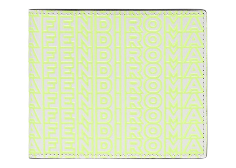 Fendi by Marc Jacobs Fendi Roma Bi-Fold Wallet Two-Tone Leather Compact Bi-Fold Wallet Multicolor