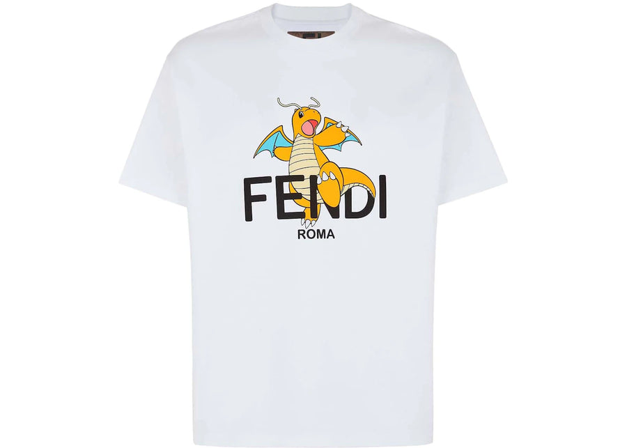Fendi x FRGMT x Pokemon T-Shirt White