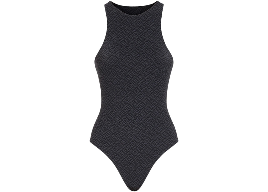 Fendi x SKIMS High Neck Bodysuit Black