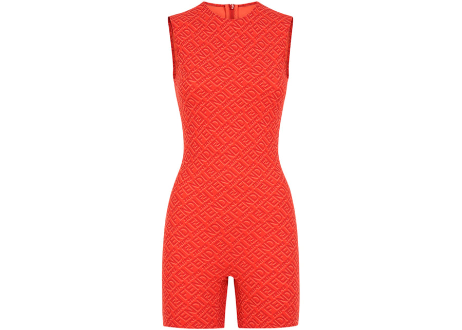 Fendi x SKIMS Sleeveless Mid Thigh Bodysuit Georgia