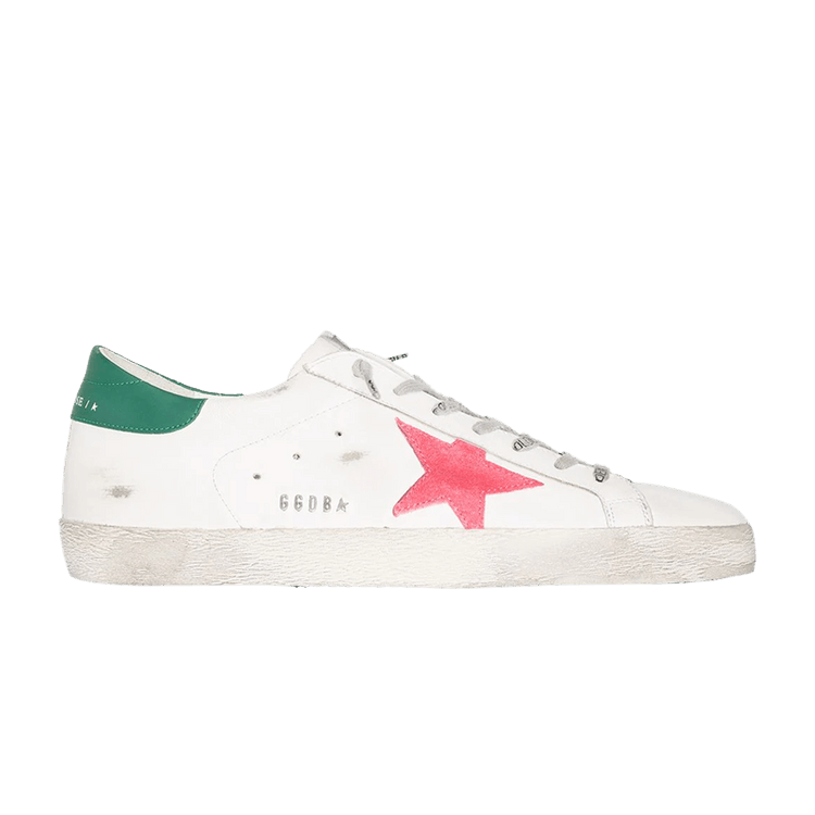 Golden Goose Superstar White Lobster Fluo Green