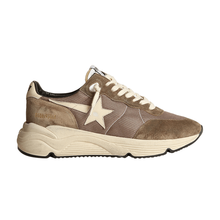 Golden Goose Running Sole Cream