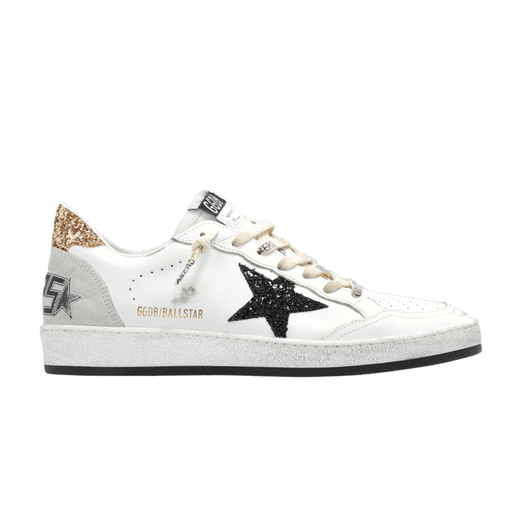 Golden Goose Wmns Ballstar 'Black Gold Ice'