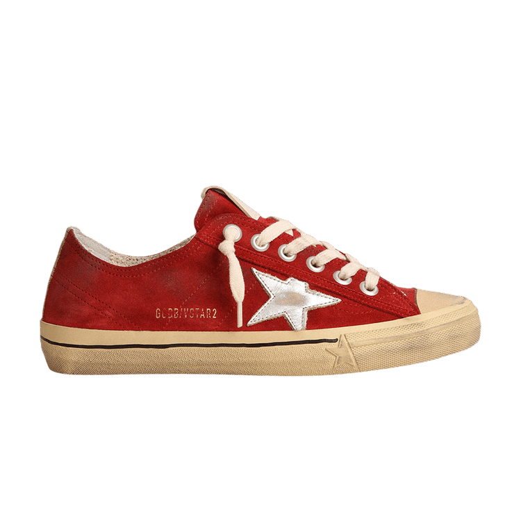 Golden Goose Wmns V-Star LTD 'Dark Red'
