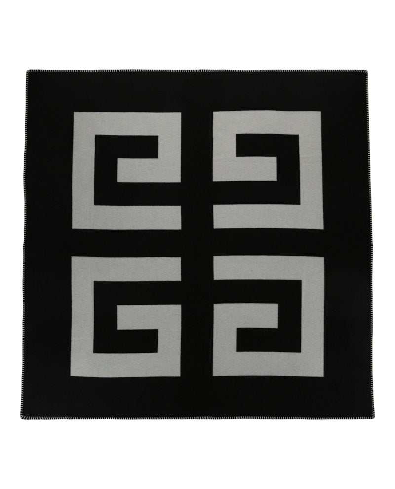 Givenchy 4G Logo Blanket Black/White