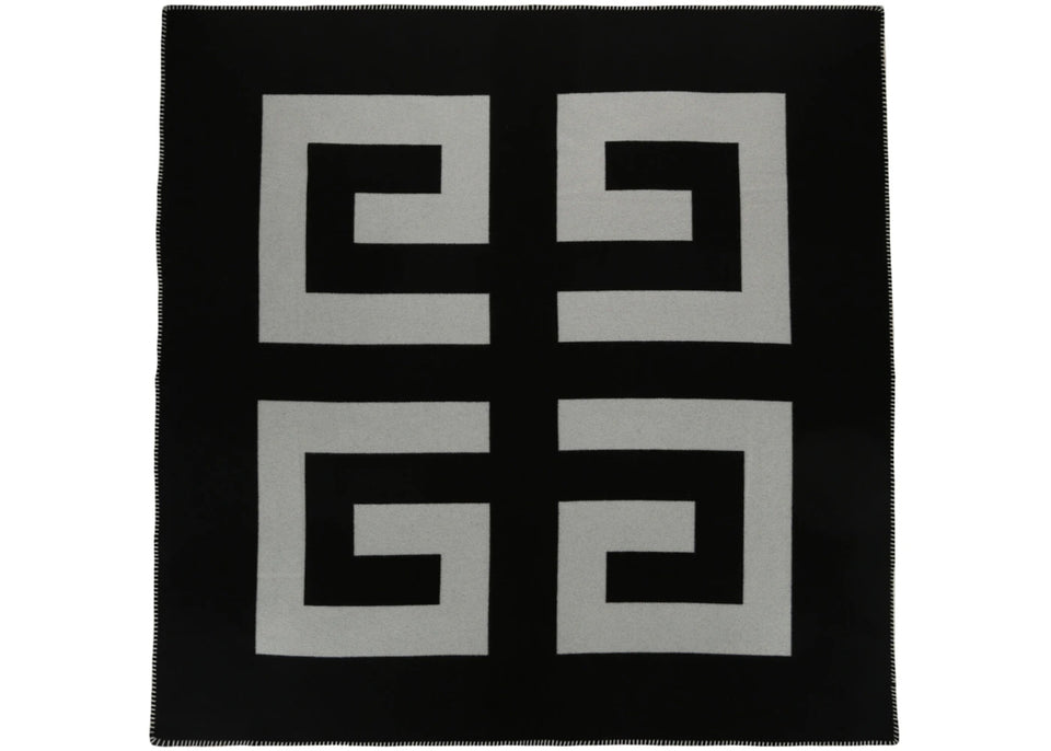 Givenchy 4G Logo Blanket Black/White