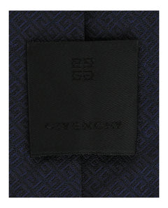 Givenchy 4G Silk Tie Navy/Blue